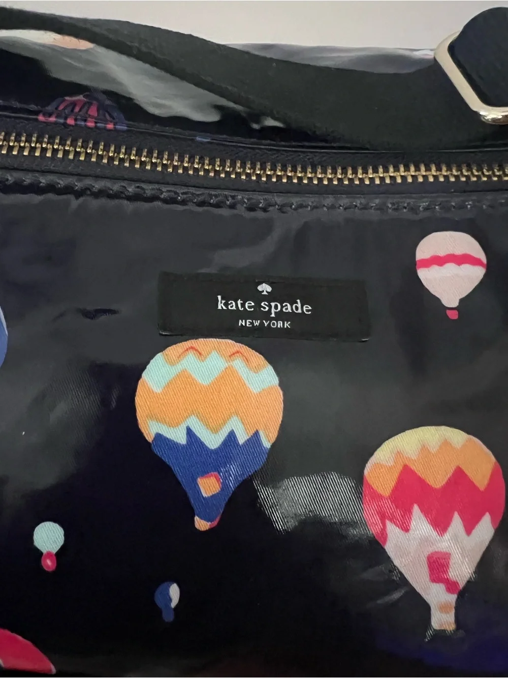 Kate Spade Navy Serena Baby Bag Hot Air Balloon Diaper Daycation